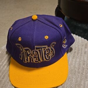 Pirates Purple and Yellow Cap